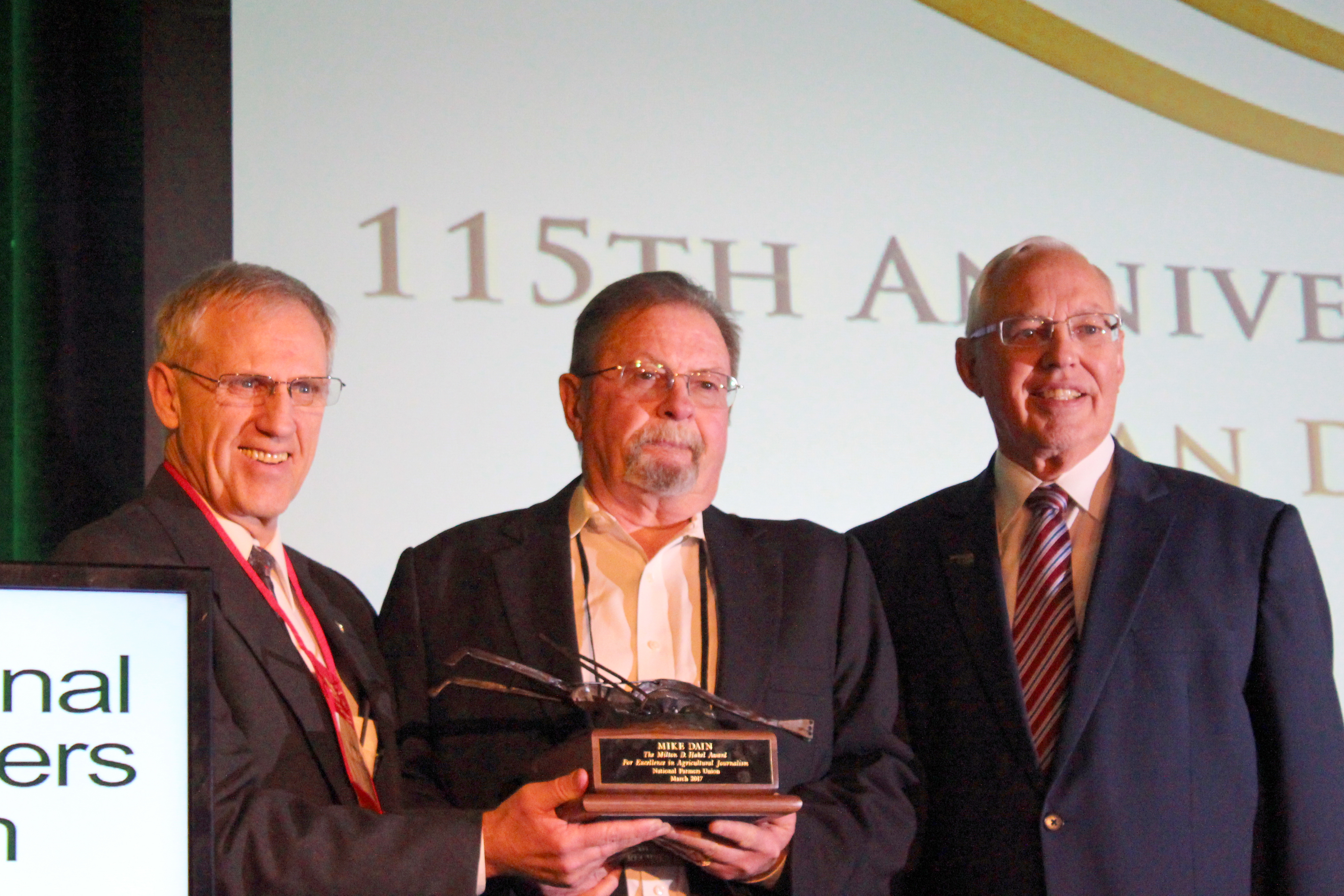 NFU Honors Mike Dain for Excellence in Agriculture Communications